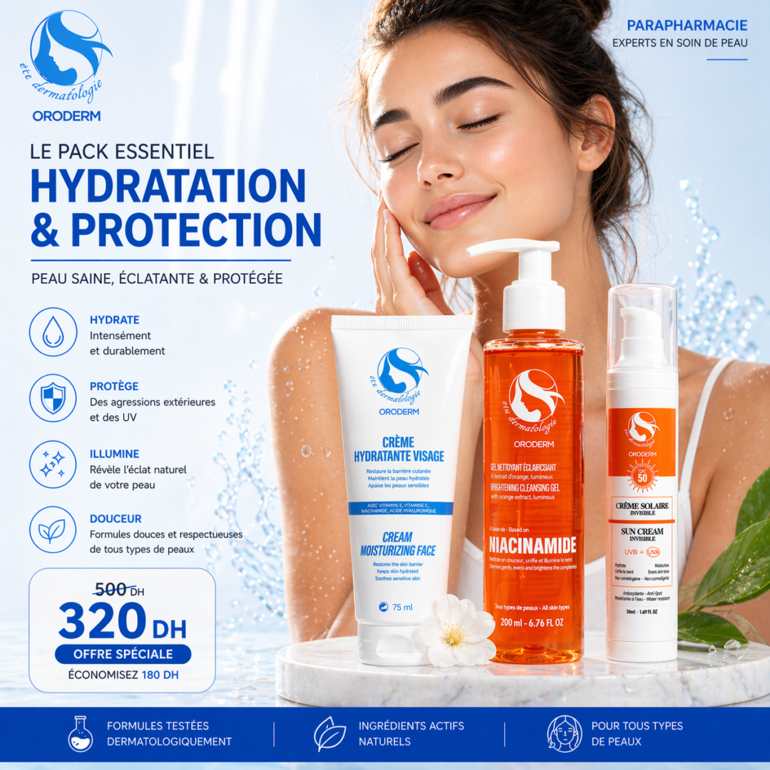 Pack Soin Visage ORODERM – OFFRE AL AID